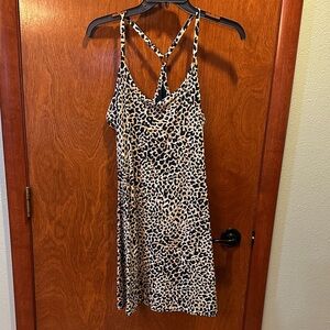 Outdoor Voices Leopard Print Dress